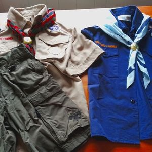 Cub Scout and Webelo uniforms priced for both. Will separate.
